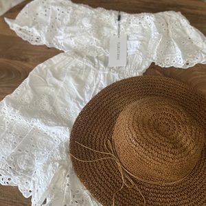 Off the shoulder romper